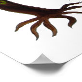 Baum des Lebens Hochzeitplakat (v) Poster (Ecke)