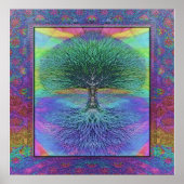 Baum des Lebens - Hoffnung und Frieden Poster (Vorne)