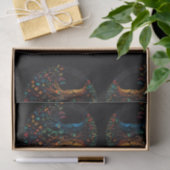 Baum des Lebens in voller gläserner Mosaikfarbe Seidenpapier (Geschenk)