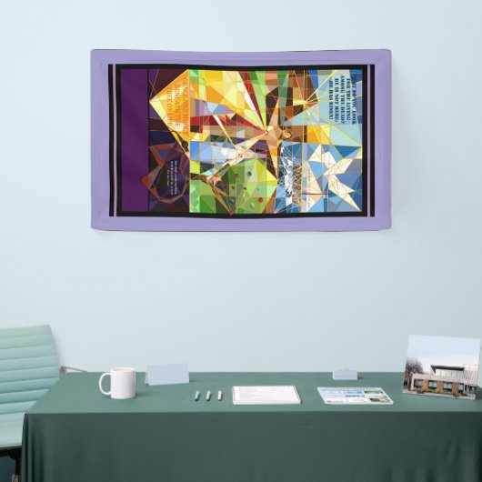 Baum des Lebens Jesus Banner (Messeveranstaltung)