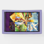 Baum des Lebens Jesus Banner (Horizontal)