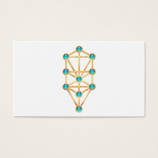 Baum des Lebens, Kabbalah, Sephiroth (Vorderseite)