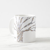Baum des Lebens Kaffeetasse (Vorderseite Links)