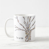 Baum des Lebens Kaffeetasse (Links)