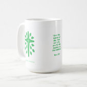 Baum des Lebens Kaffeetasse (Vorderseite Links)
