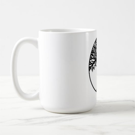 Baum des Lebens Kaffeetasse (Links)