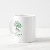 Baum des Lebens Kaffeetasse (Vorderseite Links)