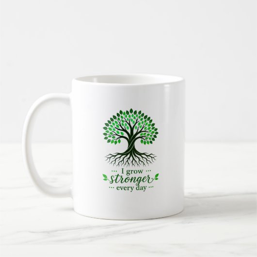 Baum des Lebens Kaffeetasse (Links)