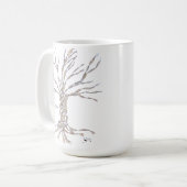 Baum des Lebens Kaffeetasse (Vorderseite Links)