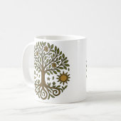 Baum des Lebens  Kaffeetasse (Vorderseite Links)