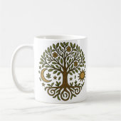 Baum des Lebens  Kaffeetasse (Links)