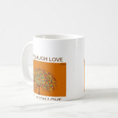 Baum des Lebens Kaffeetasse (Vorderseite Links)