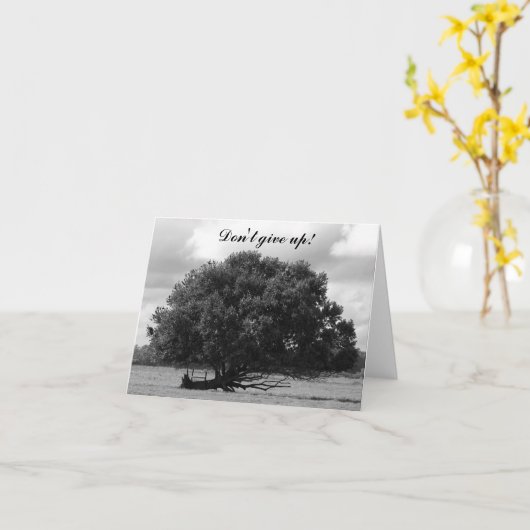 Baum des Lebens Karte (Gelbe Blume)