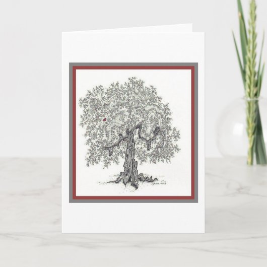 Baum des Lebens Karte (Vorderseite)