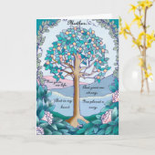 Baum des Lebens Karte (Gelbe Blume)