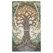 Baum des Lebens Kleine Geschenktüte (Rückseite)