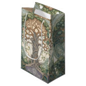 Baum des Lebens Kleine Geschenktüte (Vorderseite Schrägansicht)