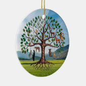 Baum des Lebens Kunst, Baum des Lebens Keramik Ornament (Rechts)