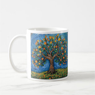 Baum des Lebens Kunstwerk, keltisch Kaffeetasse
