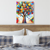 Baum des Lebens. Leinwanddruck (Insitu (Schlafzimmer))