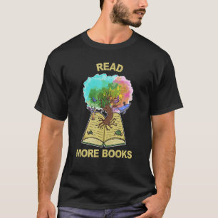 Baum des Lebens Lesen Sie mehr Bücher Bookaholic-L T-Shirt