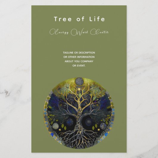Baum des Lebens Luna Flyer (Hinten)