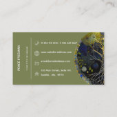 Baum des Lebens Luna Visitenkarte (Rückseite)