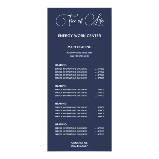 Baum des Lebens Luna Werbekarte (Vorne)