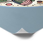 Baum des Lebens Mandala - Lebendige Harmonie Poster (Ecke)