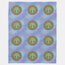 Baum des Lebens - Mandala Nahtloses Muster 1