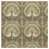 Baum des Lebens Mandala Spirituelles Designmuster  Stoff (Muster)