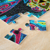 Baum des Lebens Mandala von Amelia Carrie Puzzle (Seite)