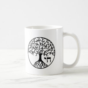 Baum des Lebens mit CHAI Kaffeetasse