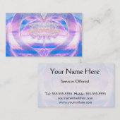 Baum des Lebens mit Herzen Visitenkarte (Vorne/Hinten)