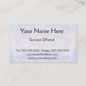 Baum des Lebens mit Herzen Visitenkarte (Rückseite)