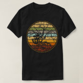 Baum des Lebens mit Om Symbol Yoga Geschenk Retro T-Shirt (Design vorne)