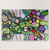 Baum des Lebens Moderne Kunst Puzzle (Horizontal)