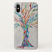 Baum des Lebens Mosaik Case-Mate iPhone Hülle (Rückseite)