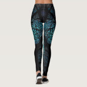 Baum des Lebens - Mosaik des Mystischen Waldes Leggings (Rückseite)
