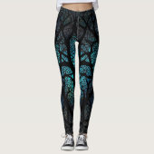 Baum des Lebens - Mosaik des Mystischen Waldes Leggings (Vorderseite)