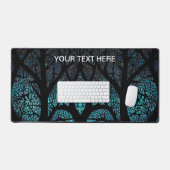Baum des Lebens - Mosaik des Mystischen Waldes Schreibtischunterlage (Tastatur & Maus)