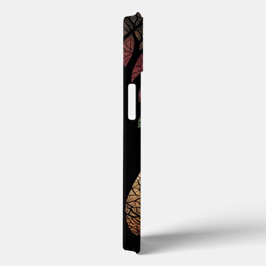 Baum des Lebens Mosaikglas Case-Mate iPhone Hülle (Rückseite / Rechts)