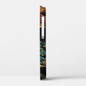 Baum des Lebens Mosaikglas Case-Mate iPhone Hülle (Rückseite / Links)