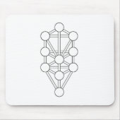 Baum des Lebens Mousepad (Vorne)