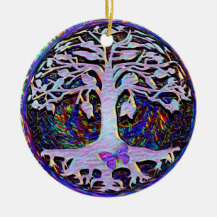 Baum des Lebens New Beginnings by Amelia Carrie Keramik Ornament