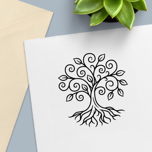 Baum des Lebens Permastempel