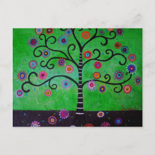 BAUM DES LEBENS POSTCARD POSTKARTE