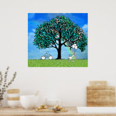 Baum des Lebens Poster (Küche)