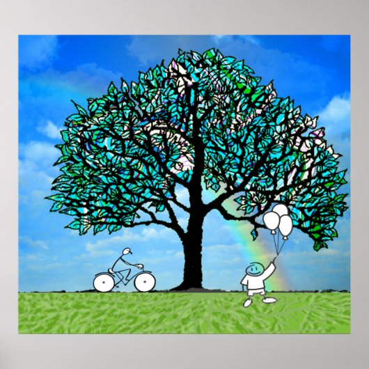 Baum des Lebens Poster (Vorne)