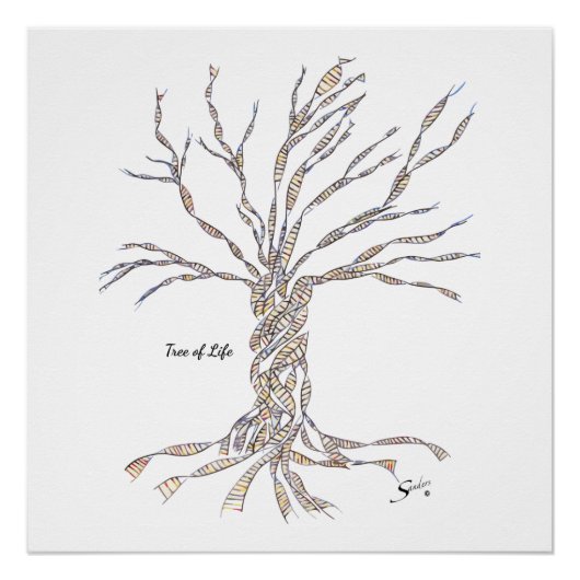 Baum des Lebens Poster (Vorderseite)
